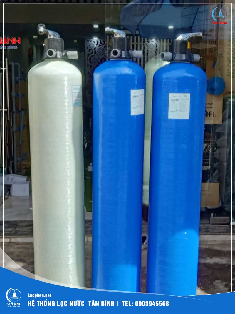 Ba bình lọc nước phèn gửi đi Cửa Dương, Phú Quốc