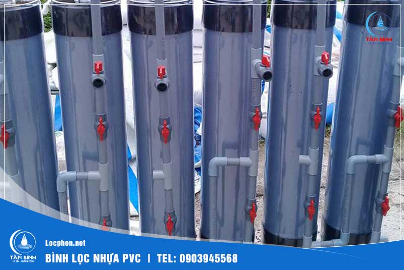 BÌNH LỌC NHỰA PVC