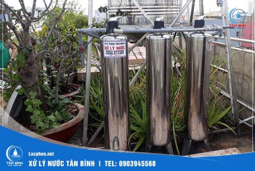 Địa chỉ mua bình lọc phèn Inox tại TPHCM