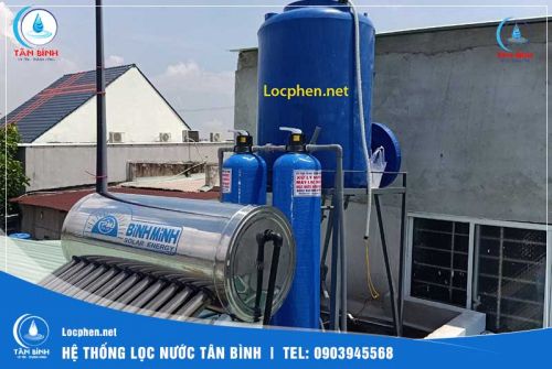 Hệ thống lọc nước giếng khoan tại Nguyễn Thị Rành, Củ Chi