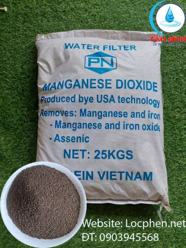 Công dụng của cát Mangan trong hệ thống lọc nước