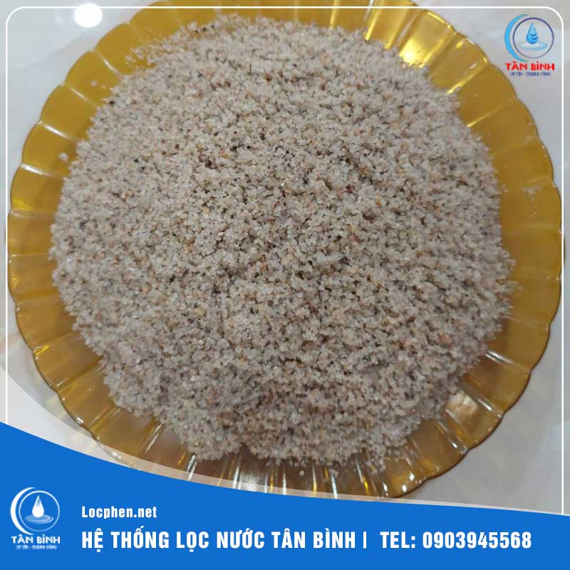 Cát thạch anh- vật liệu xử lý nước giếng khoan