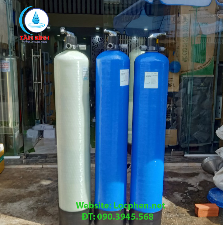 Cột lọc nước giếng Composite lọc nước mặn, nước lợ
