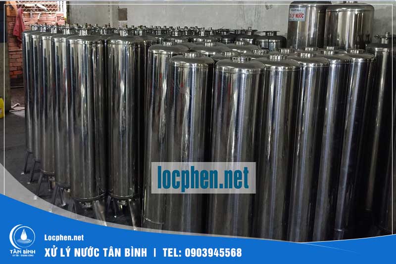 Vỏ cột lọc inox