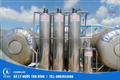 Lắp đặt hệ thống lọc nước cho toà nhà văn phòng của công ty TNHH Gia Hồi.