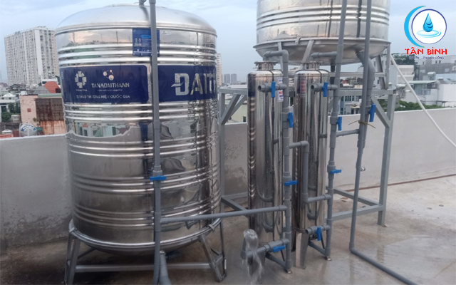 Hệ thống lọc nước giếng khoan gia đình công suất 800l/h