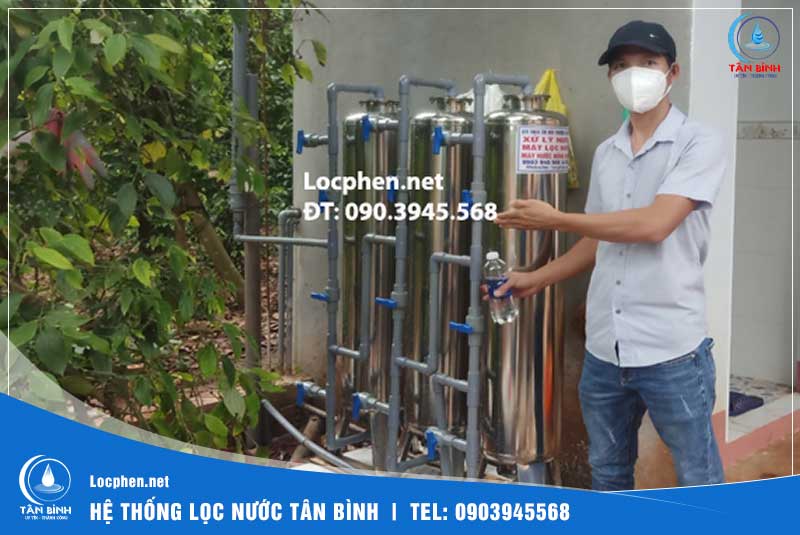 Hệ thống lọc nước phèn tại Đồng Nai