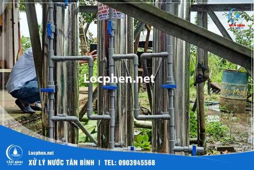 Lắp đặt hệ thống xử lý nước giếng khoan tại Đức Linh, Bình Thuận