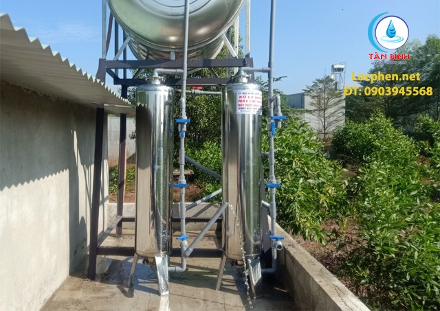 Hệ thống lọc nước inox D250