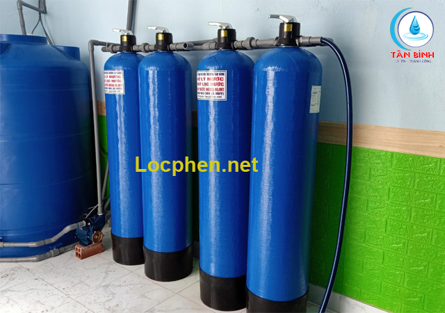 Hệ thống lọc nước phèn composite