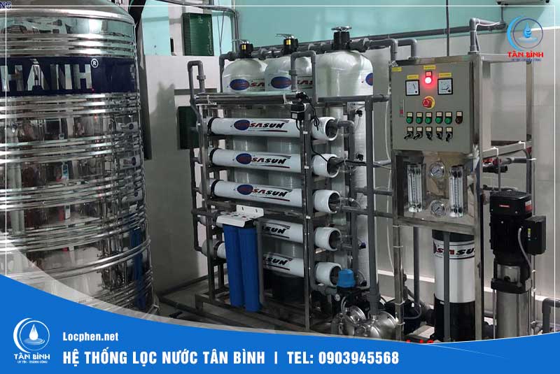 Lắp đặt Hệ thống lọc phèn cho nhà hàng khách sạn