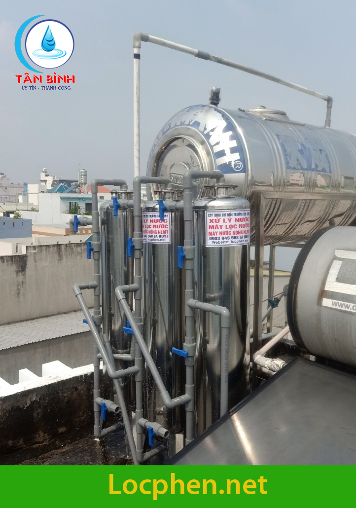 Hệ thống xử lý nước tại Tân Phú