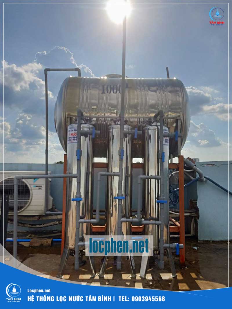 Lắp đặt hệ thống lọc nước máy tại quận Tân Bình
