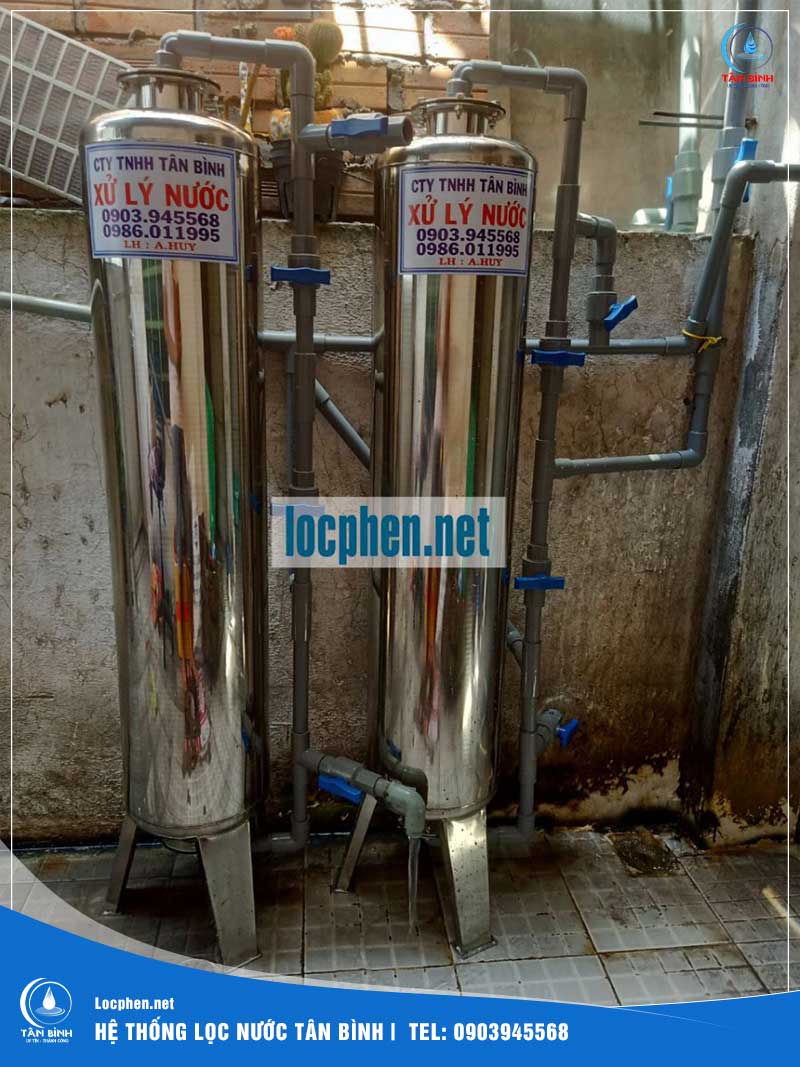Lắp đặt hệ thống lọc nước nhiễm phèn cho gia đình tại TPHCM