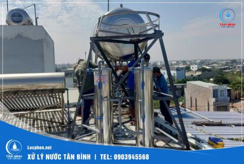 Lọc nước giếng khoan tại quận 9