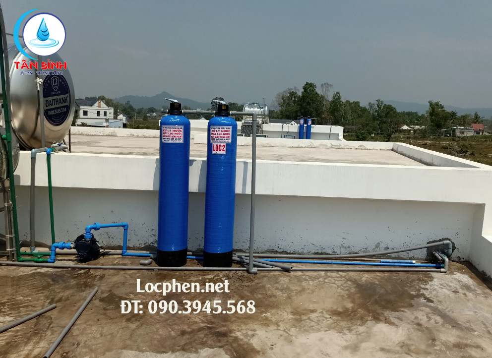 Lắp đặt hệ thống lọc nước giếng khoan tại Phú Quốc, Kiên Giang