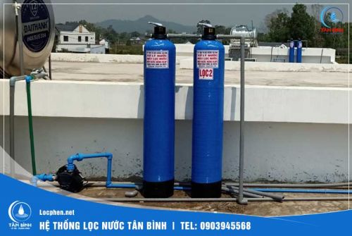 Lắp đặt hệ thống lọc nước giếng khoan tại Phú Quốc, Kiên Giang