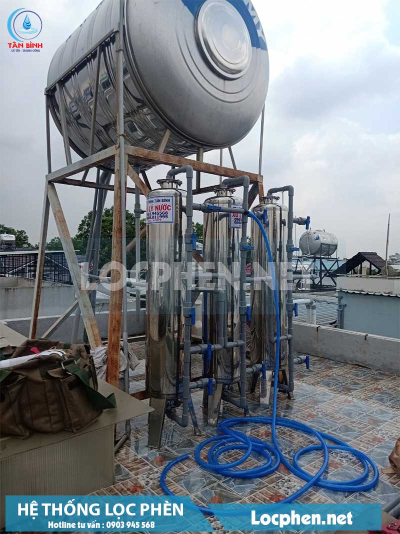 Hệ thống lọc nước phèn tại Tphcm