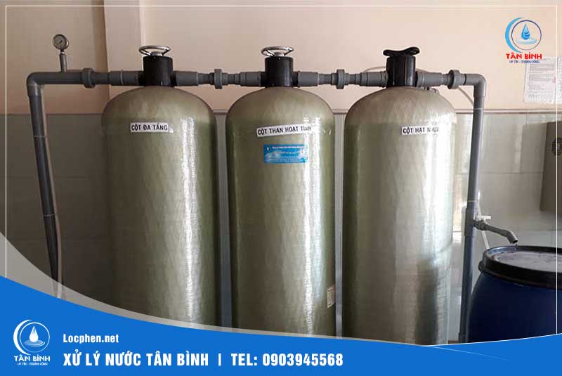 Bình lọc phèn Composite Tân Bình