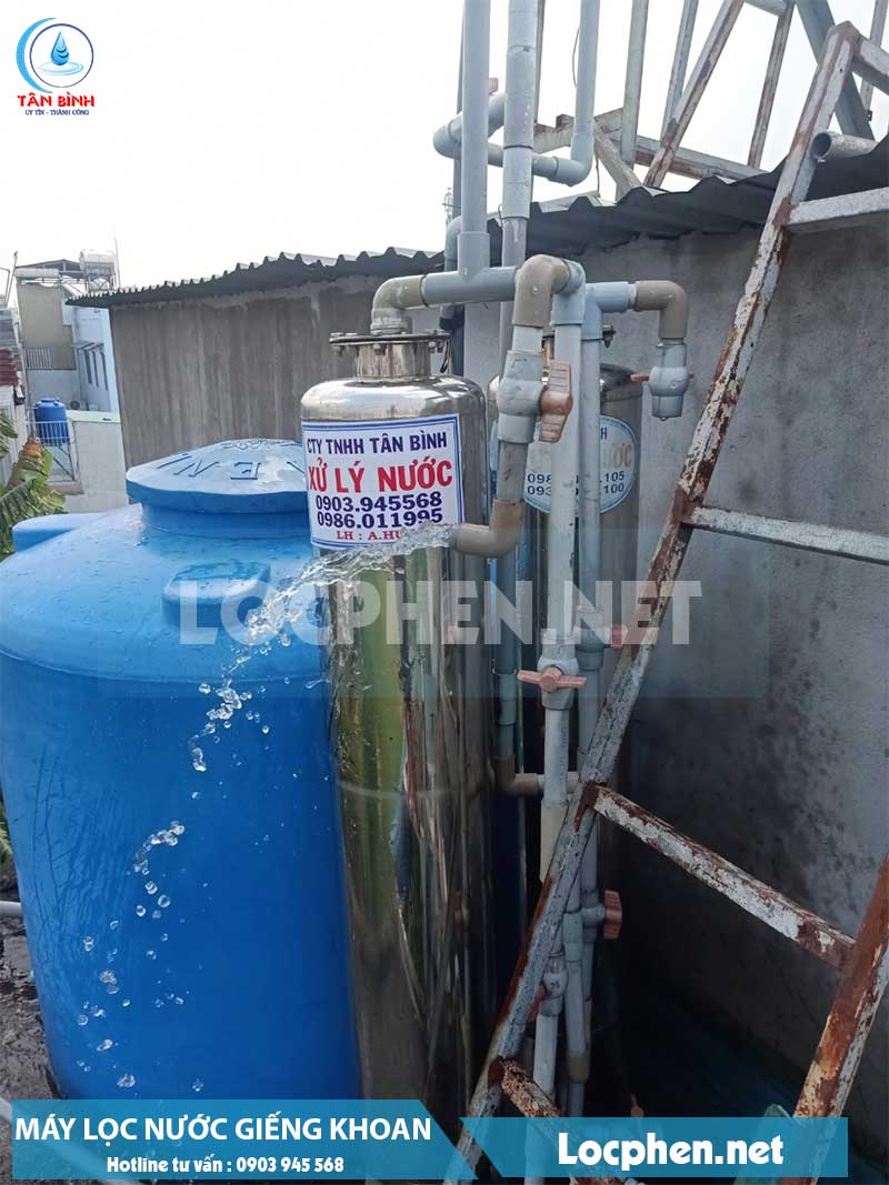 Xử lý nước Tân Bình - Đơn vị cung cấp máy lọc nước giếng khoan số 1 tại HCM