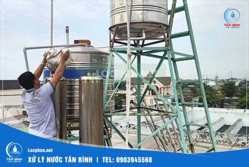 Thay vật liệu hệ thống lọc nước giếng tại Hóc Môn