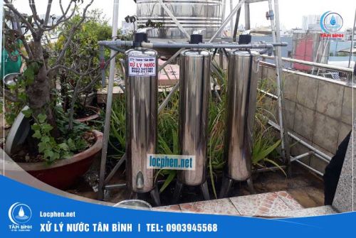 Thiết bị lọc nước giếng khoan gia đình Inox 304